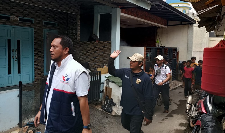 Aksi Nyata Caleg Partai Perindo Ramdan Alamsyah, Gelar Fogging di Meruya Utara