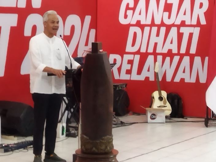 Temui Ribuan Relawan dan Parpol Pengusung di Malang Raya, Ganjar: Tetap Jaga Cinta Kasih