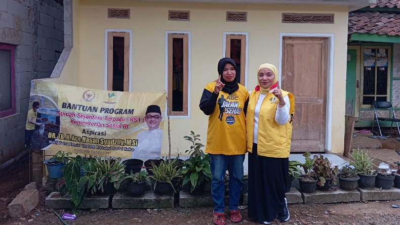 Ketua IIPG Jabar Dapat Pesan Ini saat Kunjungi Warga Penerima Bansos RST di Bandung