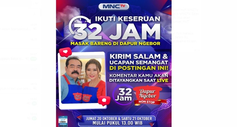Yuk Intip Persiapan Inul dan Adam Menyambut 32 Jam Dapur Ngebor