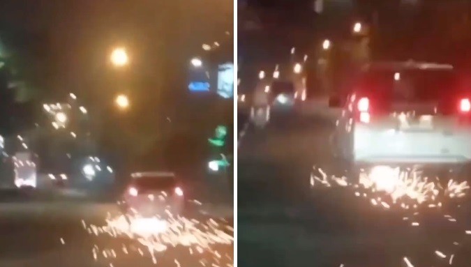 Viral Daihatsu Sigra Seret Motor Sejauh 5 Km hingga Keluarkan Percikan Api