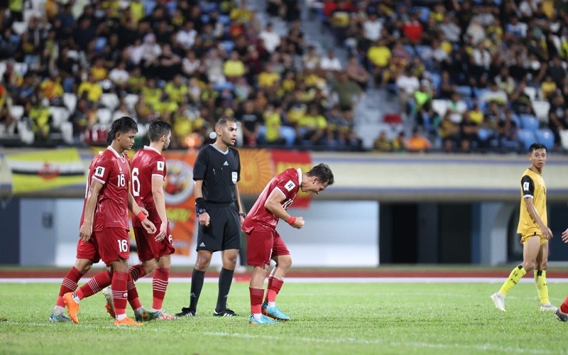 Momen Pamer Selebrasi Timnas Indonesia: Witan Persembahkan Untuk Buah Hati, Rizky Ridho Tiru Ronaldo