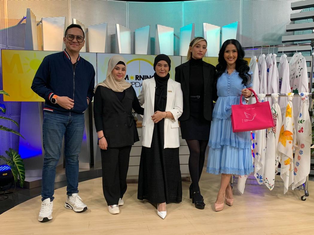 Tak Sekadar Jenama Fashion, Makaila Haifa Bantu Para Perempuan di Pengungsian