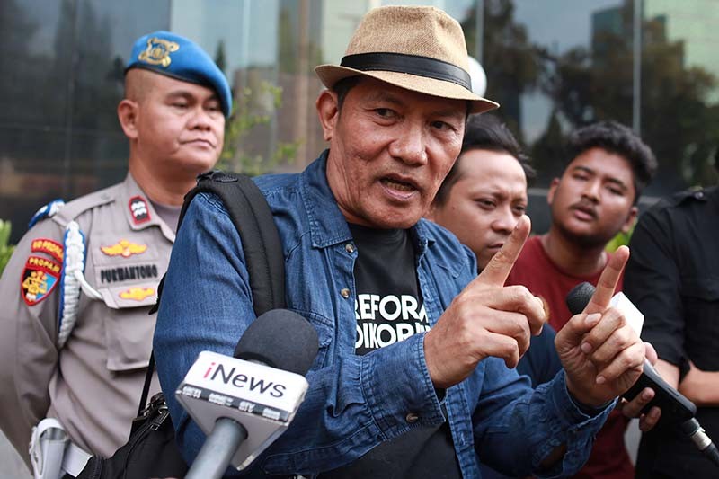 Saut Situmorang Rampung Diperiksa terkait Kasus Pemerasan Firli, Ditanya soal Prinsip KPK