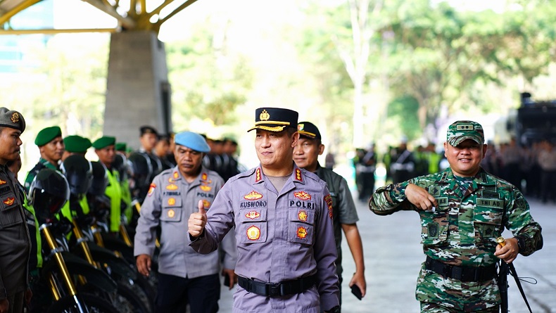 Jelang Pemilu 2024, Polresta Bandung Ajak Warga Ciptakan Suasana Damai dan Kondusif