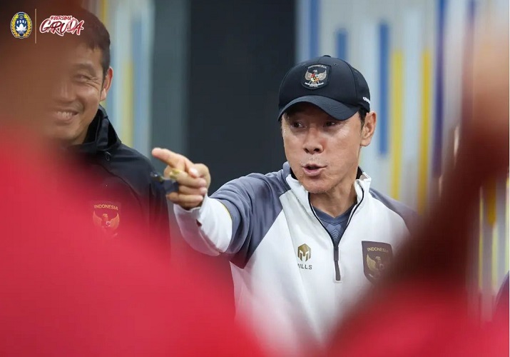Shin Tae-yong Titip Pesan ke Pemain Timnas Indonesia: Kalau Lagi Main di Klub yang Serius!