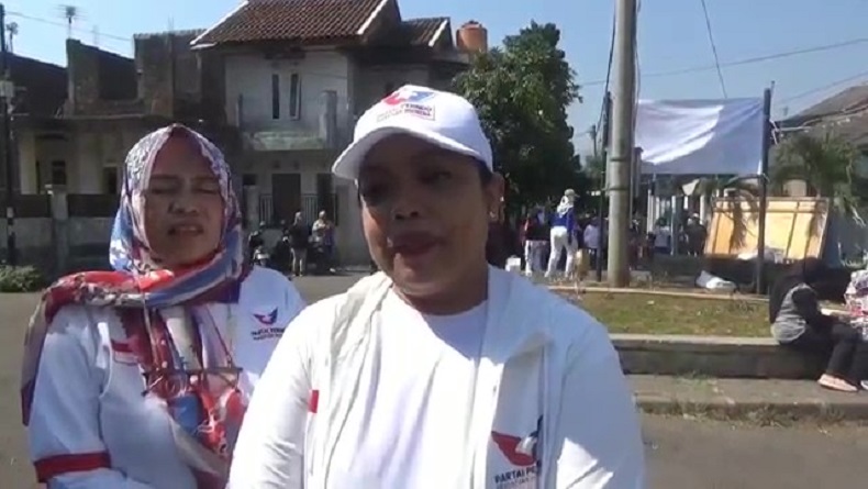 Sosialisasi KTA Berasuransi, Kartini Perindo Ajak Warga Sumedang Senam Bersama