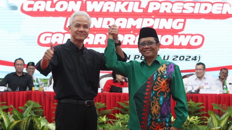 Capres Perindo Ganjar-Mahfud MD Daftar ke KPU Besok, Berangkat dari Tugu Proklamasi