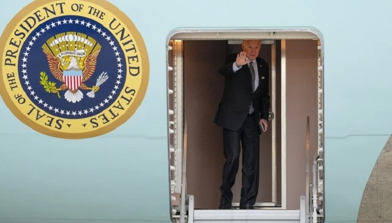 Joe Biden Tiba di Tel Aviv, Bawa Misi Cegah Konflik Israel dan Hamas Meluas