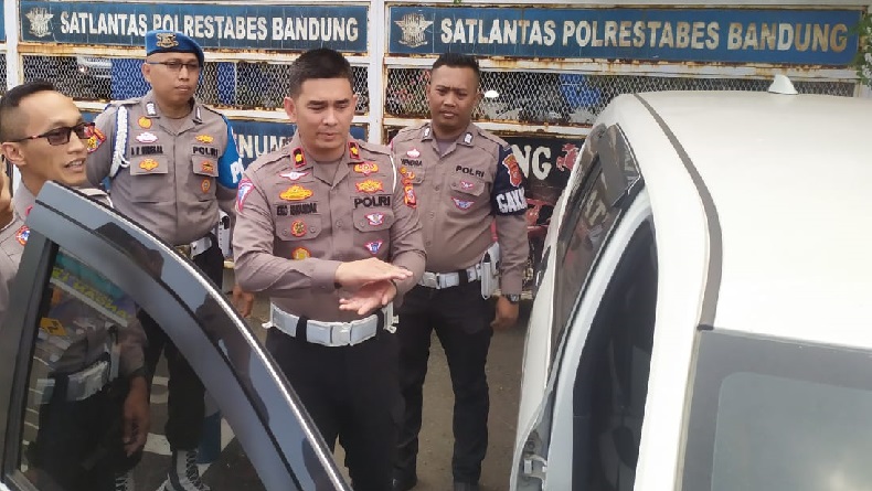 Sopir Mobil Sigra yang Tabrak dan Seret Motor di Pasteur Bandung Jadi Tersangka 