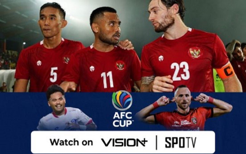 Dukung Tim Indonesia di AFC Cup dan AFC Champion League 2023 dan Nonton Match-nya di Vision+