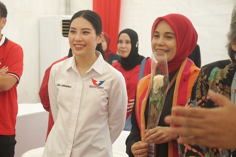 Ganjar-Mahfud Nomor 3, Angela Tanoesoedibjo: Persatuan Indonesia, Perindo!