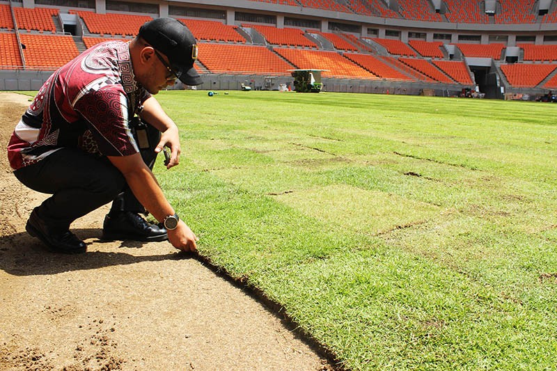 Rumput JIS Dirombak Total! Pelatih Persija: Pemain Membenci Lapangan Itu!