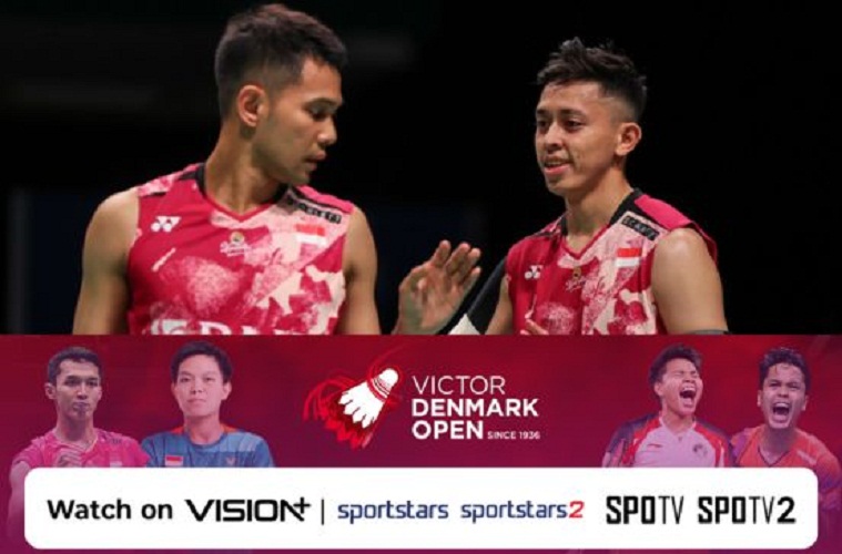 Saksikan Aksi Pebulu Tangkis Indonesia di Denmark Open 2023, Live Vision+