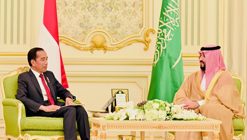 Presiden Jokowi Bertemu Pangeran MBS, Sepakati Pembentukan Dewan Koordinasi Tertinggi RI-Arab Saudi