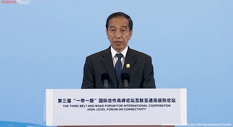 Indonesia-China Pererat Belt and Road Initiative, Jokowi: Pembangunan Infrastuktur Diperkuat