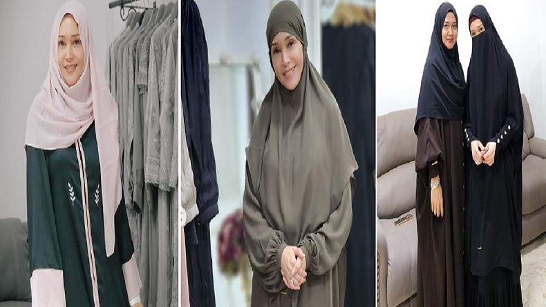 Bikin Pangling Potret Cantik Maia Estianty Jelang Umroh, Nomor 5 Bercadar