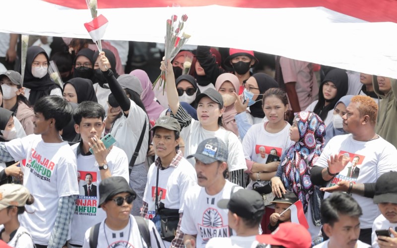 Usai Pendaftaran ke KPU, Relawan Berharap Ganjar-Mahfud Majukan Pendidikan hingga Kesehatan