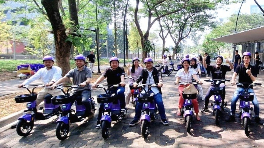 Atasi Polusi Udara, Sejumlah Kawasan Kembangkan Ridesharing Sepeda Listrik
