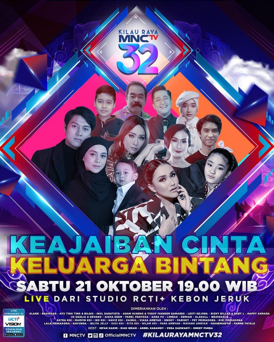 Ada Keajaiban Cinta Keluarga di Malam Puncak Kilau Raya MNCTV 32