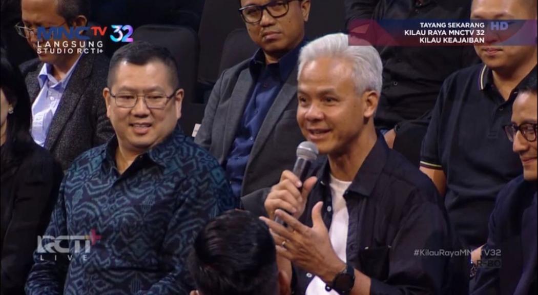 Nonton Malam Puncak Kilau Raya MNCTV 32, Ganjar Pranowo: Selamat Ulang Tahun!