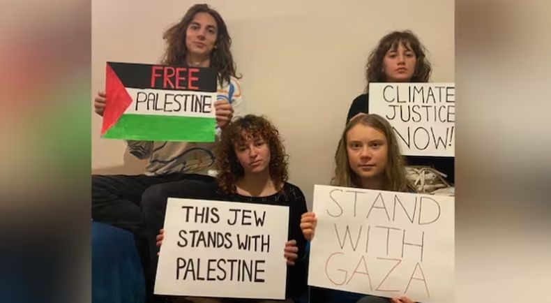 Aktivis Lingkungan Greta Thunberg Blak-blakan Dukung Palestina: Stand With Gaza!