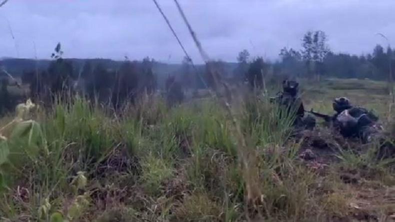 Kontak Senjata Pecah di Puncak Papua, Satgas TNI Tembak Mati 1 Anggota KST