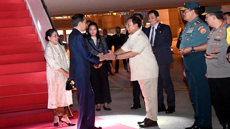 Presiden Jokowi Tiba di Indonesia usai Kunker ke China dan Arab Saudi