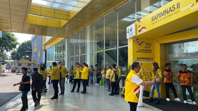 Golkar Bakal Sampaikan Nama Cawapres Prabowo di Rapimnas Hari Ini, Gibran?