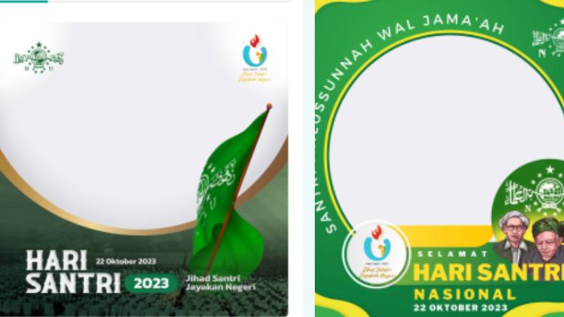 30 Twibbon Hari Santri Nasional 2023 Terbaru untuk Media Sosial