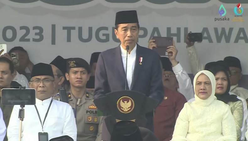 Presiden Jokowi: Santri Pilar Kekuatan Bangsa, Terbukti Sejak Perjuangan Kemerdekaan