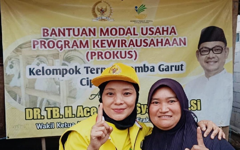 Ketua IIPG Jabar Kunjungi Kelompok Usaha Penerima Prokus di Pacet Bandung