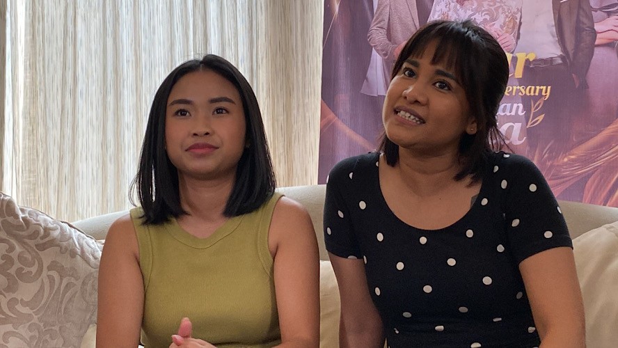 Peringati 3 Tahun Sinetron Ikatan Cinta, Begini Kekompakan Chika Waode dan Ayya Renita