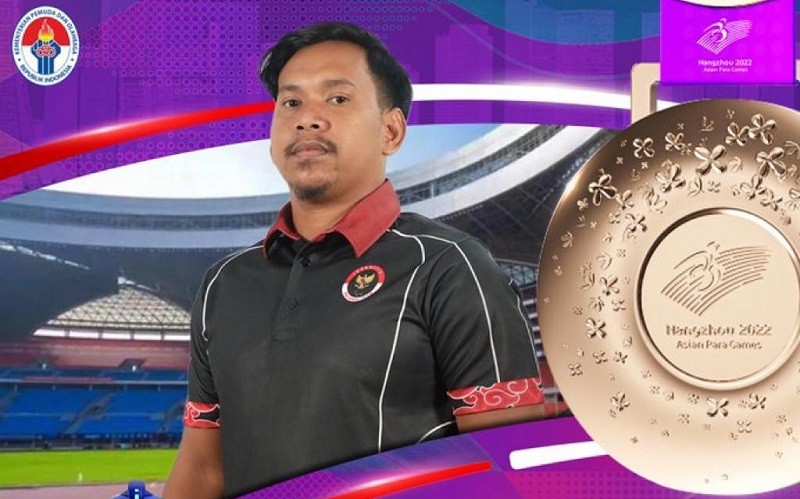 Hasil Atletik Asian Para Games 2022: Fauzi Purwolaksono Cetak Perunggu di Lempar Lembing