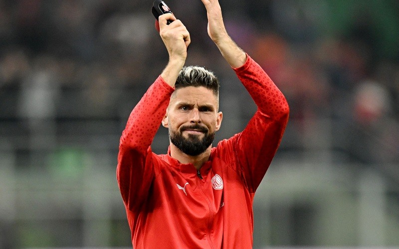 AC Milan Tantang PSG, Olivier Giroud Siap Hentikan Kylian Mbappe