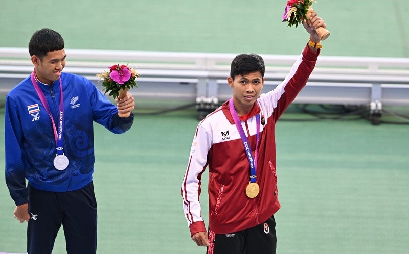 Sabet Medali Emas, Saptoyogo Purnomo Berjuang Tahan Rasa Sakit