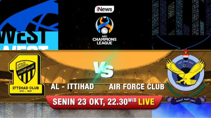 Al Ittihad Vs Al Quwa di Liga Champions Asia Malam Ini, Saksikan Aksi Benzema Cs Live iNews