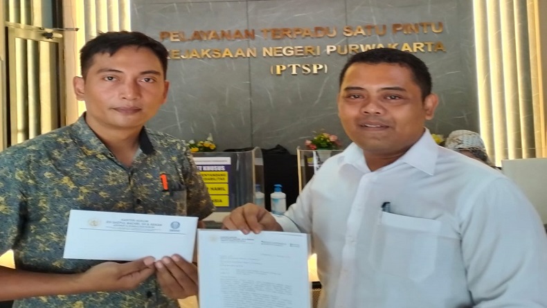 Korban Investasi Bodong Gerudug Kejari Purwakarta, Minta Pelaku Dituntut Hukuman Maksimal