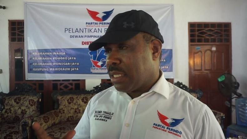 Cabup Mimika Maximus Janji Ciptakan Program Harga Murah hingga Entaskan Gizi Buruk