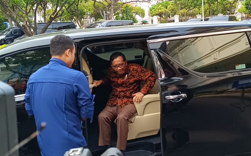 Mahfud MD Temui Presiden Jokowi di Istana, Pertama Kali setelah Deklarasi Cawapres Ganjar