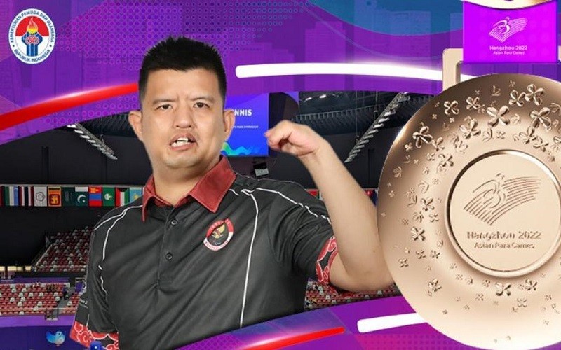 Hasil Tenis Meja Asian Para Games 2022: Rahmad Hidayat Sumbang Perunggu Untuk Indonesia