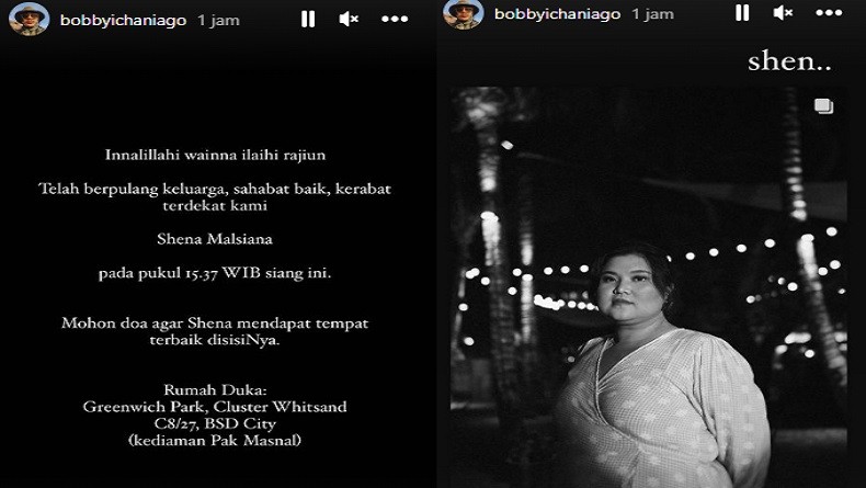 Kabar Duka, Shena Malsiana Jebolan X Factor Indonesia Meninggal Dunia 