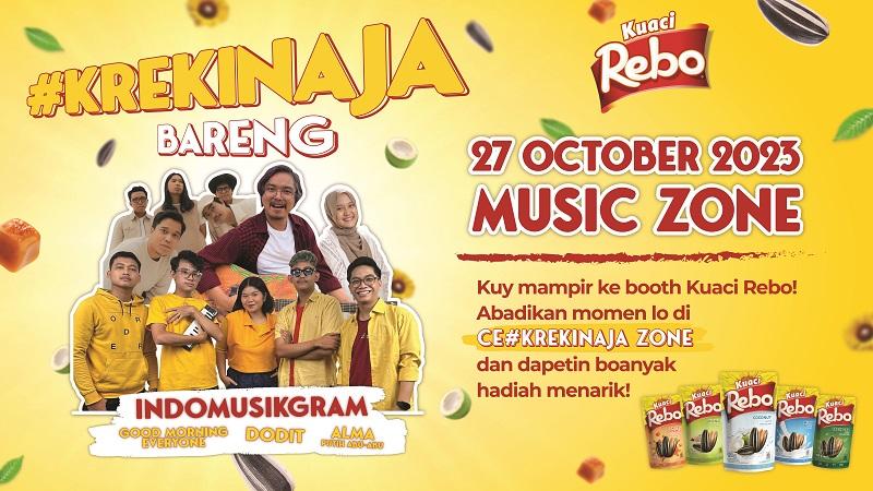 Yuk, #KrekinAja Weekend Kamu bareng Indomusikgram di Music Zone Sarinah!