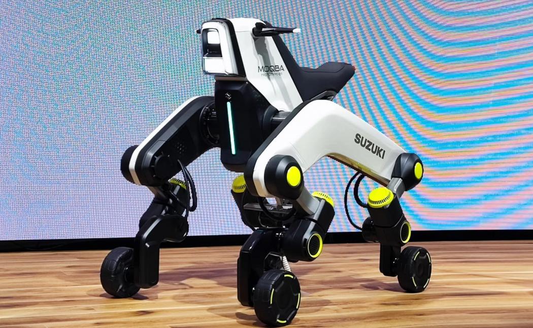 Intip Suzuki Moqba di JMS 2023, Tunggangan Berkaki 4 Bisa Jalan seperti Robot