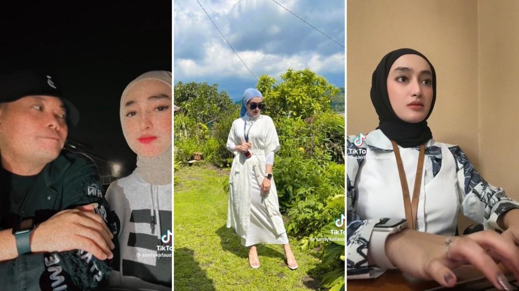 6 Potret Cantik Santyka Fauziah, Perempuan Arab Digosipkan Dekat dengan Sule