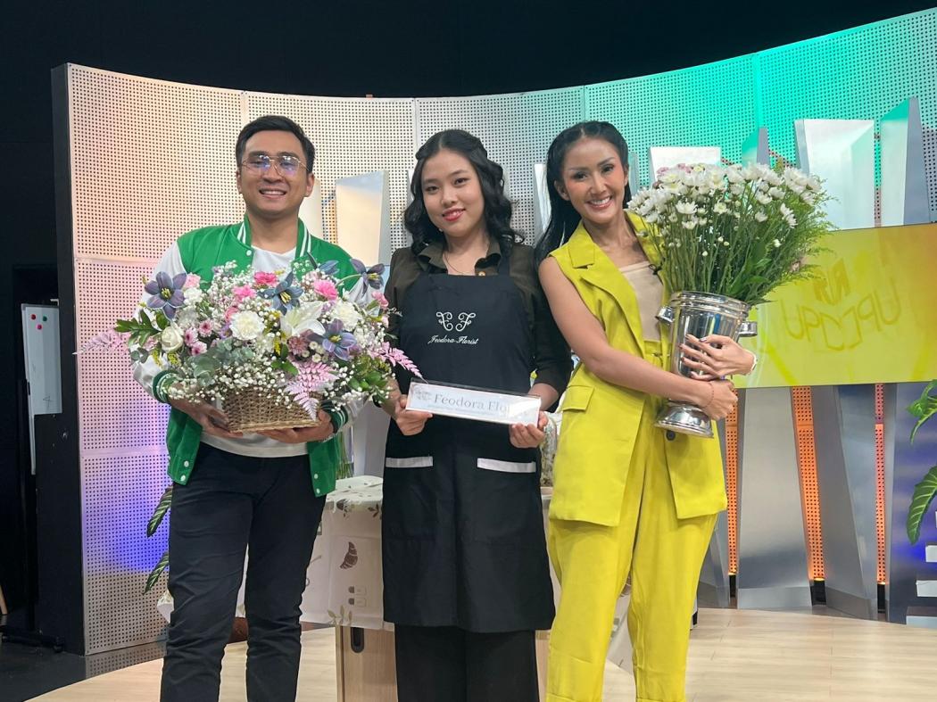 Jalani Bisnis Merangkai Bunga, Josephine Sukses Raup Keuntungan Menjanjikan