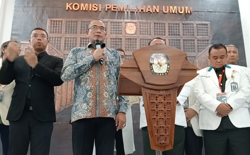 KPU Langsung Surati Ketum Parpol usai MK Putuskan Batas Usia Capres-Cawapres