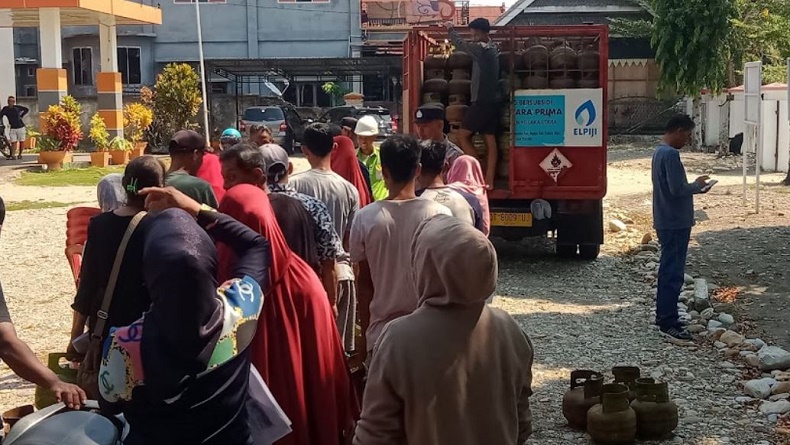 Elpiji 3 Kg Langka di Kolaka Utara, Langsung Digelar Operasi Pasar Murah