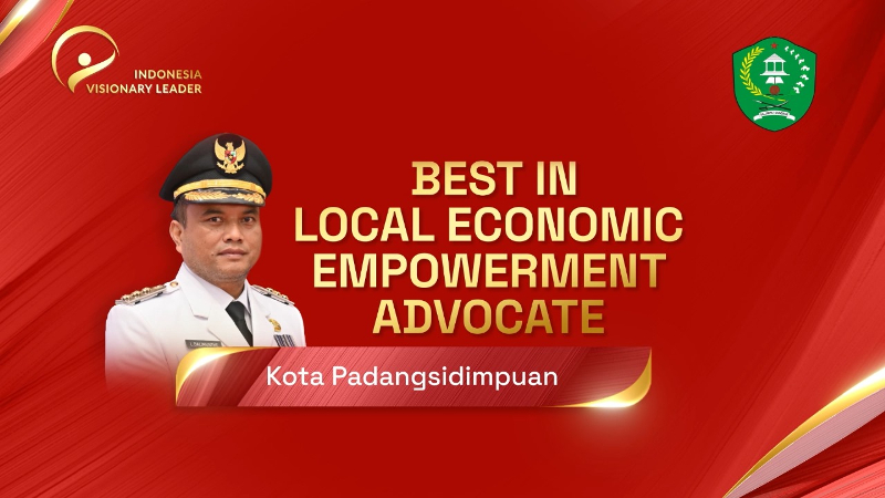 Pemkot Padangsidimpuan Boyong Penghargaan IVL 2023 Berkat Tingkatkan Perekonomian Kota