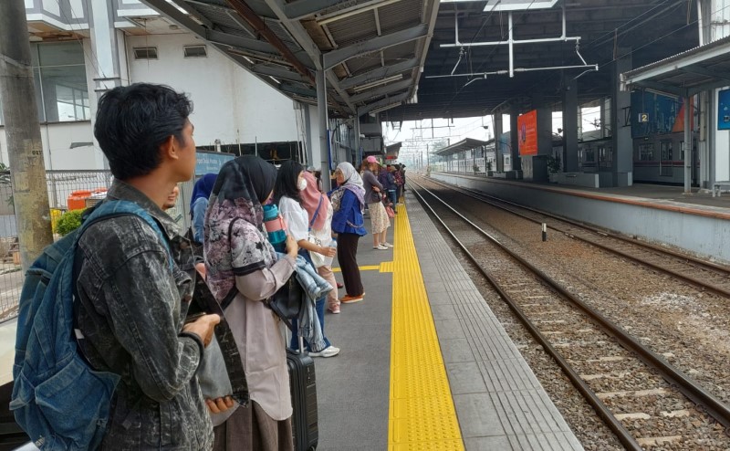 Perjalanan KRL Bogor Terganggu, Ada Perbaikan Rel di Antara Stasiun Cilebut dan Bojong Gede